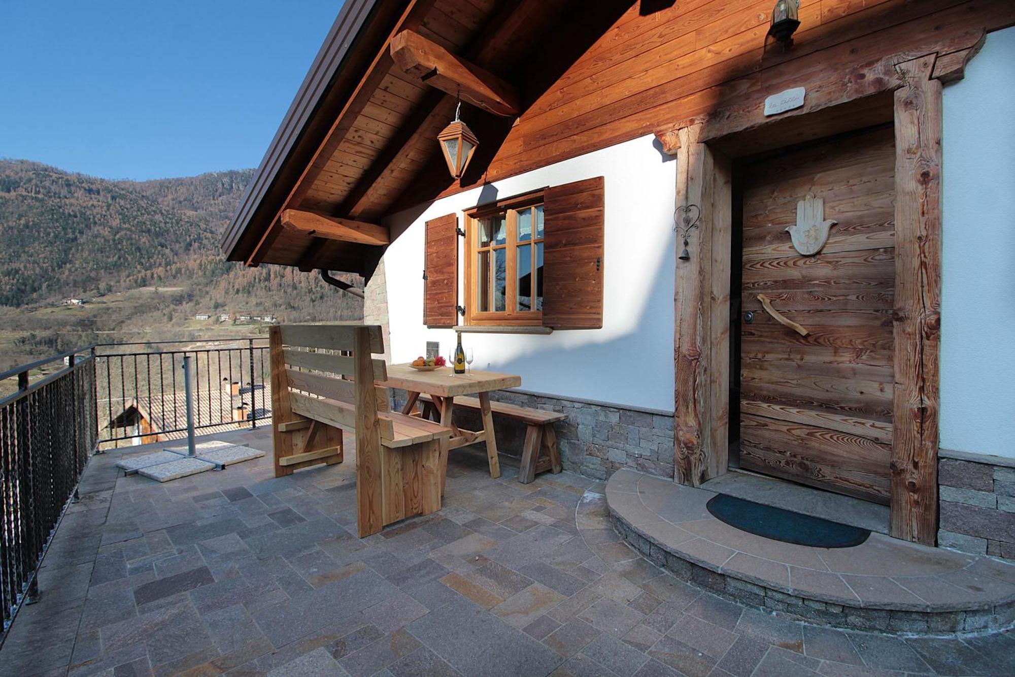 Chalet Incanto Terrace Val Dei Mocheni, Wifi Trentino Frassilongo المظهر الخارجي الصورة